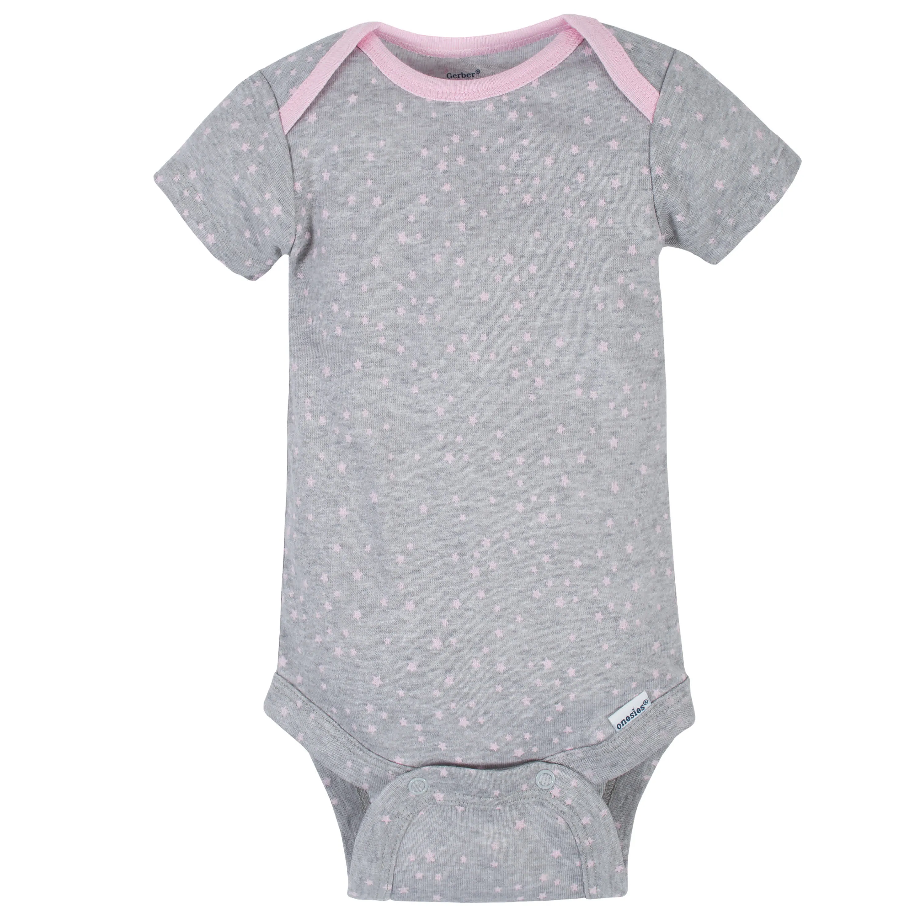 3-Pack Baby Girls Love Short Sleeve Onesies® Bodysuits